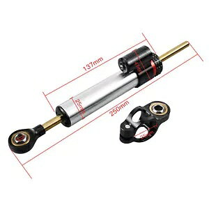 Honda CBR600RR CBR600F4i CBR900RR CBR300R�p�c�[�g���X�^�C���X�e�A�����O�_���p�[ Two-tone Style Steering Damper for Honda CBR600RR CBR600F4i CBR900RR CBR300R