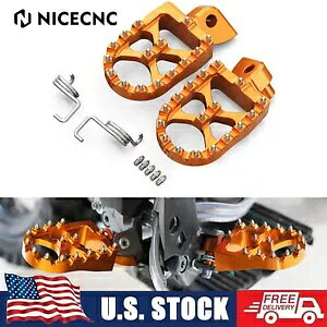 CNC �t�b�g�y�O�t�b�g���X�g KTM 125 250 350 450 525 530 EXC EXC-F XC SX SXF 2015 CNC Foot Pegs Footrests For KTM 125 250 350 450 525 530 EXC EXC-F XC SX SXF 2015 �y���s�A���i�z