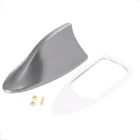 1 個グレー新しいユニバーサルルーフ車ふかひれアンテナ空中無線信号装飾 1 Pcs Gray New Universal Roof Car Shark Fin Antenna Aerial Radio Signal Decor