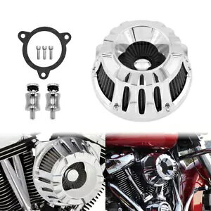 ׂẴN[ GA N[i[ Ce[N tB^[ c[O OCh 2017-2020 FLDE 17-20 ɓK All Chrome Air Cleaner Intake Filter Fit For Touring Glide 2017-2020 FLDE 17-20