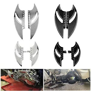 �t�����g���A�t���A�{�[�h�t�b�g�y�O�n�[���[�c�[�����O�O���C�h�\�t�e�C���_�C�iCVO�ɓK�� Front Rear Floorboards Foot Peg Fit For Harley Touring Glide Softail Dyna CVO �y���s�A���i�z