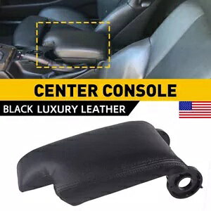 U[A[XgR\[WJo[ BMW E46 3 V[Y 1999-2004 CgubNɓK Leather Armrest Console Lid Cover Fit for BMW E46 3 Series 1999-2004 Light Black