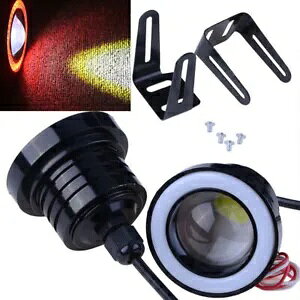 yA bh 2.5 C` 30W J[ n[ GWF ACY O vWFN^[ COB LED tHO Cg v Pair Red 2.5'' 30W Car Halo Angel Eyes Rings Projector COB LED Fog Light Lamp