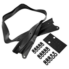 コンバーチブル ソフト トップ 交換用レイン レール ハードウェア付き マツダ ミアータ 1990-05 に適合 Convertible Soft Top Replacement Rain Rail w/ Hardware Fits Mazda Miata 1990-05