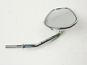 n[[_rbh\ c[O _Ci \teC N[ Xe ~[ OEM Harley Davidson Touring Dyna Softail Chrome Stem Left Mirror OEM