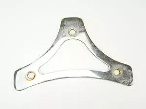 n[[c[O FLHR N[ V[V[o[ obNXg pbh }Eg tbg v[g Genuine Harley Touring FLHR Chrome Sissy Bar Backrest Pad Mount Flat Plate