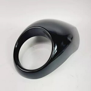 ブラック フロント ヘッドライト フェアリング マスク ハーレー スポーツスター XL 1200 XL883L ダイナ 1973-UP Black Front Headlight Fairing Mask Harley Sportster XL 1200 XL883L Dyna 1973-UP