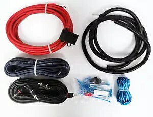 ڑŏ FSK 175 AvtLbg 700 bgbgԃgbN 10 Q[W Connection First FSK 175 Amplifier Install kit 700w WATT Car Truck 10 Gauge