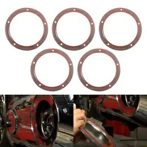 ���� 5 �s�[�X�_�[�r�[�J�o�[�K�X�P�b�g�t�B�b�g�n�[���[�c�C���J���_�C�i�c�[�����O FLHR Wholesale 5 pieces Derby Cover Gasket Fit For Harley Twin Cam dyna touring FLHR