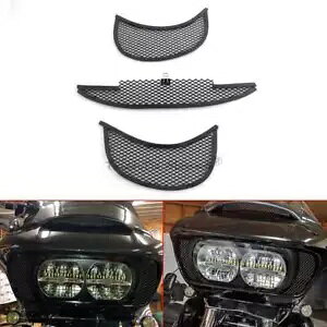 I[goCtFAOANZT[xgOn[[[hOCh FL 15+ ubNɓK Motorcycle fairing accessories vent grill fit for Harley Road Glide FL 15+ Black