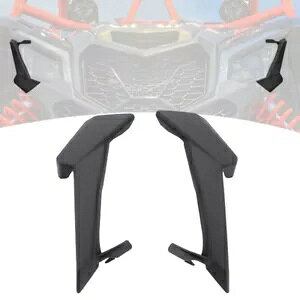 ���E�t�����g�w�b�h���C�g�J�o�[�g���� Can Am Maverick X3 Turbo R XDS 17-23�p Left & Right Front Headlight Cover Trim For Can Am Maverick X3 Turbo R XDS 17-23 �y���s�A���i�z