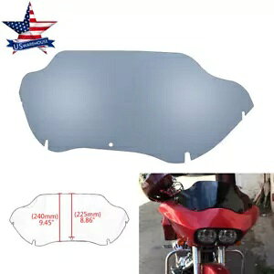 tgKXI[goCtgKXn[[[hOChfACg 1998-2013 ɓK Windshield Motorcycle Windscreen Fit For Harley Road Glide Dual Light 1998-2013