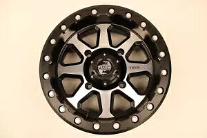 4/156 ^XN C^ r[hbN zC[ 15x7 4.0 + 3.0 @BH/ubN - 201-207-0038 4/156 Tusk Uinta Beadlock Wheel 15x7 4.0 + 3.0 Machined/Black - 201-207-0038