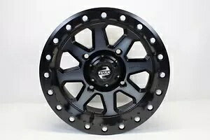 4/156 ^XN C^ r[hbN zC[ 15x7 4.0 + 3.0 K^/ubN-201-207-0028 4/156 Tusk Uinta Beadlock Wheel 15x7 4.0 + 3.0 Gunmetal/Black-201-207-0028