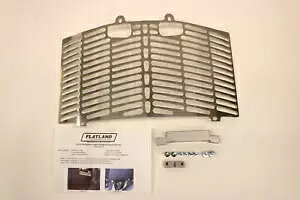 tbgh [VO WG[^[ K[h Vo[ - 12-74 Flatland Racing Radiator Guards Silver - 12-74
