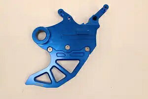 Tusk A u[L Lp[ T|[g u[L fBXN K[ht u[ - MDL2-BLU Tusk Rear Brake Caliper Support w/ Brake Disc Guard Blue - MDL2-BLU