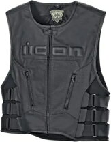 楽天市場】icon レザーベストの通販