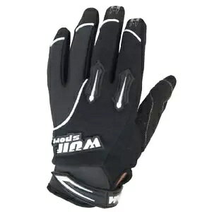 Wulfsport 大人用モトクロス ストラトス グローブ MX オフロード モトクロス グローブ ブラック Wulfsport Adult Motocross Stratos Gloves MX Off Road Motorcross Glove Black
