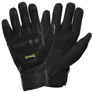 Rayven Block Island CE I[goC O[u U[ c[O T}[ oCN O[u ubN Rayven Block Island CE Motorcycle Gloves Leather Touring Summer Bike Glove Black