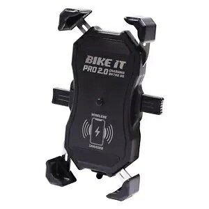 Bike It Pro2 CX USB I[goC]ԓdb[d풲߉\ȃN[h Bike It Pro2 Wireless USB Motorcycle Bike Phone Charger Adjustable Cradle