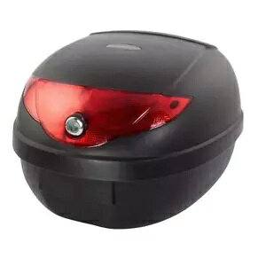 BikeTek �I�[�g�o�C �n�[�h�g�b�v �{�b�N�X 24 ���b�g���e�ʃo�C�N�ו��L�����A�V�i BikeTek Motorcycle Hard Top Box 24 Litre Capacity Motorbike Luggage Carrier New �y���s�A���i�z
