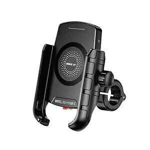 Bike It CX USB-C I[goCoCNdb[d & hz_[ Bike It Wireless USB-C Motorcycle Motorbike Phone Charger & Waterproof Holder