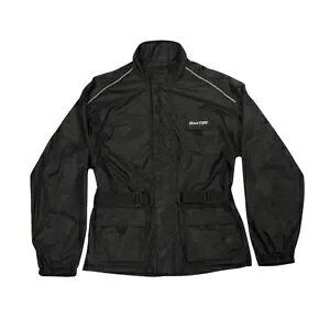 BikeTek I[goC I[o[ WPbg oCN CEFA hC WPbg ubN BikeTek Motorcycle Over Jacket Motorbike Rainwear Waterproof Rain Jackets Black