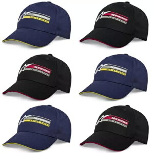 Alpinestars パーハット ユニセックス カジュアル ベースボール キャップ フレックス バック ブラック レッド Alpinestars Par Hat Unisex Casual Baseball Cap Flex Back Black Red