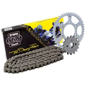 Triple-S CSK z_ C90 Ju 1995 1997 p`F[ & XvPbg (JTKHC90) Triple-S CSK Honda C90 CUB 1995 1997 Replacement Chain & Sprocket (JTKHC90)