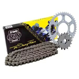 gv S `F[ & XvPbg Lbg z_ XLR 125 R 1998-2002 p Triple-S Chain & Sprocket Kit Honda XLR 125 R 1998-2002 Replacement