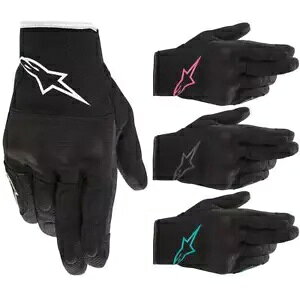 Alpinestars Stella S-Max Drystar V[g I[goC O[u oCN eLX^C h Alpinestars Stella S-Max Drystar Short Motorcycle Gloves Bike Textile Waterproof