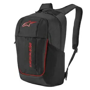 Alpinestars GFX V2 �o�b�N�p�b�N �I�[�g�o�C �o�C�N �c�[�����O �ʋ΃o�b�O �u���b�N ���b�h Alpinestars GFX V2 Backpack Motorcycle Motorbike Touring Commuter Bag Black Red �y���s�A���i�z