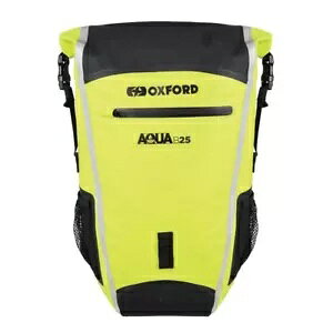 IbNXtH[h ANA B25 I[goC QbW obNpbN ubN/u Oxford Aqua B25 Motorcycle Luggage Backpack Black/Fluorescent