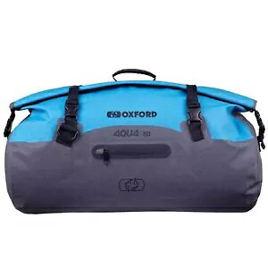 IbNXtH[h ANA T50 I[goCוe[obO [obO ubN/u[/O[ 50 bg Oxford Aqua T50 Motorcycle Luggage Tail Bag Roll Bag Black/Blue/Grey 50 Litre