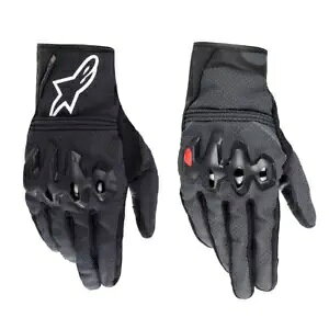 Alpinestars Morph Street �I�[�g�o�C �O���[�u �y�� �T�}�[ ���U�[ �e�L�X�^�C�� Alpinestars Morph Street Motorcycle Gloves Lightweight Summer Leather Textile �y���s�A���i�z