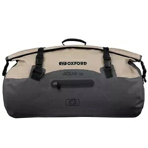 IbNXtH[h ANA T50 I[goCוe[obO [obO fU[gTh/O[ 50 bg Oxford Aqua T50 Motorcycle Luggage Tail Bag Roll Bag Desert Sand/Grey 50 Litre