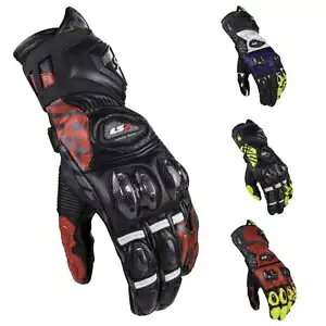 LS2 Feng �����Y �X�|�[�c �o�C�N �O���[�u ���[�X �g���b�N ���U�[ �o�C�N �����Y �O���[�u LS2 Feng Mens Sports Motorcycle Gloves Race Track Leather Motorbike Mens Gloves