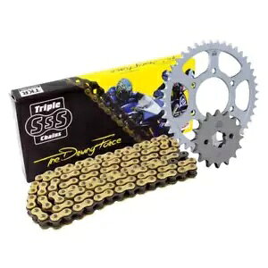 �g���v�� S �`�F�[�� & �X�v���P�b�g �L�b�g �z���_ VT 750 S 2011-2013 �����p Triple-S Chain & Sprocket Kit Honda VT 750 S 2011-2013 Replacement �y���s�A���i�z