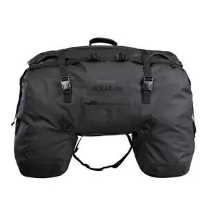 IbNXtH[h ANA D-70 oCNp[obO h oCNו ubN 70L Oxford Aqua D-70 Motorcycle Roll Bag Waterproof Bike Luggage Black 70L