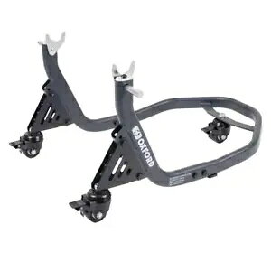IbNXtH[h ZERO-G I[goCAh[X^h oCNzC[phbNX^h Oxford ZERO-G Motorcycle Rear Dolly Stand Motorbike Wheel Paddock Stands