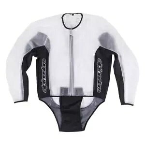 ApCX^[Y [VO C oCN I[o[ WPbg gbNf[ NAh[X Alpinestars Racing Rain Motorcycle Over Jacket Track Day Clear Waterproof Race