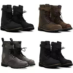 Xp[_ sO Of I[goC u[c JWA oCN c[O CE Fu[c Spada Pilgrim Grande Motorcycle Boots Casual Motorbike Touring CE Approved Boot