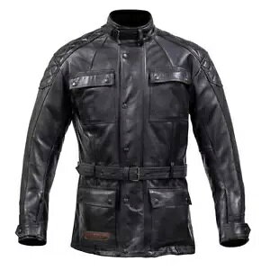 Xp[_ x U[ I[goC WPbg Y oCN c[O g WPbg Spada Berliner Leather Motorcycle Jacket Mens Motorbike Touring Retro Jackets