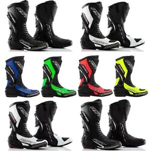 RST Tractech Evo III X|[c oCN u[c Y gbN f[ [X [VO u[c RST Tractech Evo III Sport Motorcycle Boots Mens Track Day Race Racing Boot