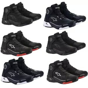 Alpinestars CR-X Drystar I[goC u[c hʋ΃g[i[ ubN Alpinestars CR-X Drystar Motorcycle Boots Waterproof Commuter Trainers Black
