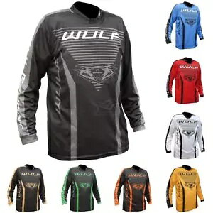 Wulfsport 大人用リニア モトクロス ジャージ 2023 モトクロス MX クワッド ATV トップ Wulfsport Adults Linear Motocross Jersey 2023 Motorcross MX Quad ATV Top