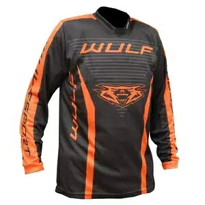 Wulfsport lpjA gNX W[W 2023 gNX MX Nbh ATV gbv IW Wulfsport Adults Linear Motocross Jersey 2023 Motorcross MX Quad ATV Top Orange