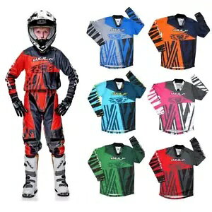 Wulfsport Cub Ventuno gNX W[W LbY [X gNX MX Nbh ATV gbv Wulfsport Cub Ventuno Motocross Jersey Kids Youth Motorcross MX Quad ATV Top