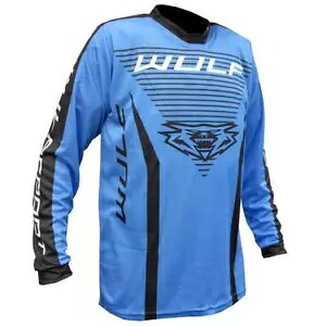 Wulfsport lpjA gNX W[W 2023 gNX MX Nbh ATV gbv u[ Wulfsport Adults Linear Motocross Jersey 2023 Motorcross MX Quad ATV Top Blue