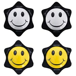 IbNXtH[h X}C[ I[goCGXC_[ oCNGveN^[ pbh gbNf[ Oxford Smiler Motorcycle Knee Sliders Motorbike Knee Protectors Pads Track Day